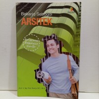 BEKERJA SEBAGAI ARSITEK