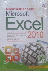 BELAJAR MUDAH & CEPAT MICROSOFT EXCEL 2010