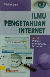 ILMU PENGETAHUAN  INTERNET