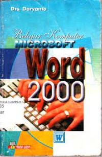 BELAJAR KOMPUTER MICROSOFT WORD 2000