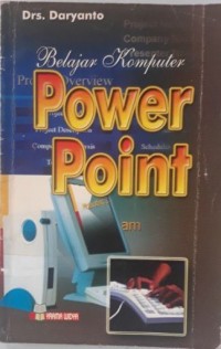 BELAJAR KOMPUTER POWER POINT