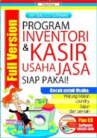 PROGRAM INVENTORI & KASIR USAHA JASA SIAP PAKAI!