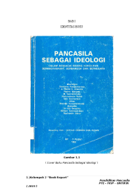 PANCASILA SEBAGAI IDEOLOGI DALAM BERBAGAI BIDANG KEHIDUPAN BERMASYARAKAT ,BERBANGSA DAN BERNEGARA